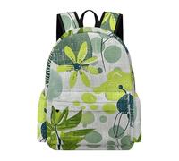 Red And Gray Flowers Travel Backpack for Men Women 15.6 Inch Laptop Backpacks Carry On Backpack Work Business Backpacks, Color-5, 42x30x15cm