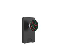 Red and Green Chili PopSockets PopWallet for MagSafe