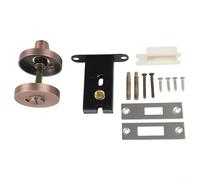 Red and Green Indicator Lock Toilet Indicator Door Lock zinc Alloy Door Lock(RED Bronze)