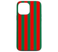 Red And Green Striped Phone Case Girl Winters Stripe Case for iPhone 13 Pro Max