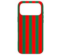 Red And Green Striped Phone Case Girl Winters Stripe Case for iPhone 17 Pro Max