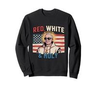 Red And White And Holy American Pope 2025 Catholic New Pope Sweatshirt