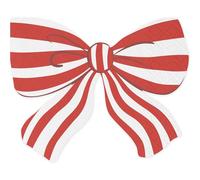 Red and White Christmas Bow Napkins - Perfect for Holiday Gatherings and Festive Celebrations 12PK