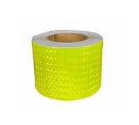 Red and White Hazard Caution Tape, Self Adhesive Reflective Tape Multicolor 25M x 10Cm 0.4Mm(Grün)