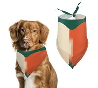 Red and White Pattern Pet Scarf Adjustable Pet Accessories Triangular Scarf Washable Floral Print Puppy Bib Bandana Stylish Comfortable Cat Scarves for Holiday Scarfs