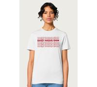 Red And White Repeat Relaxed Fit T-Shirt Rocky Horror Show White L