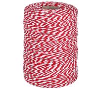 Red and White String, 656 Feet /200M Premium Butchers String, Christmas String for Diy Crafts, Gift Wrapping,Cooking String for Meat