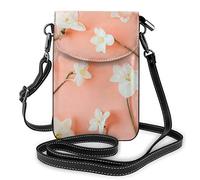 Red and Yellow Polygon Geometric Functional Multi Crossbody Cell Phone Passport Purse