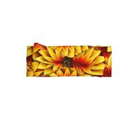 red and yellow sunflowerBow headband, patterned baby bow hair accessory, suitable for newborns, infants, and everyday wear