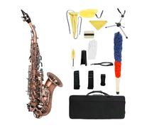 Red Antique Saxophone Saxophone Bb Key Woodwind Instrument With Accessories
