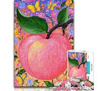 Red Apple 1000 Pieces Jigsaw Puzzle For Adults Teens,Learning Educational Toy for Is Ideal As A Gift for The Whole Family (38x26cm)