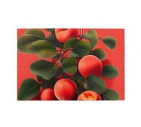 Red Apricot Horizontal Wooden Jigsaw Puzzle 1000 Pieces Relax and Improve Hands on Skills and Concentration