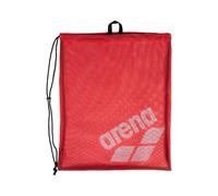 (Red) Arena One Go Mesh Bag 40L Quick Dry Swim Mesh Bag with Drawstring
