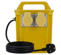 Red Arrow 3.3Kva Portable Site Transformer, 110V, 3000W, Ip44 Rated, 2X16A Sockets For Power Tools And Lighting