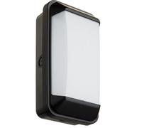 Red Arrow Bulkhead Outdoor Light 5W Ip65 Opal & Trim 4000K With Dusk Till Dawn Photocell