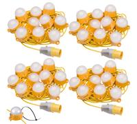 Red Arrow Work Lights 110V LED Site Lighting Festoon Kits (4X 22m)