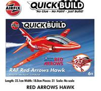 Airfix J6018 Quickbuild Red Arrows Hawk