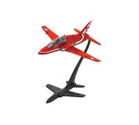 Airfix Starter Set - A55002 Red Arrows Hawk Model Building Kit - Plastic Model Plane Kits for Adults & Children 8+, Set Includes Decals, Acrylic Paints, Brushes & Poly Cement - 1:72 Scale Model