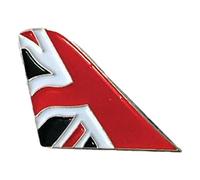 RED ARROWS TAIL FIN LAPEL PIN BADGE