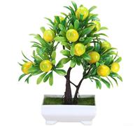 Red Artificial Fruit Tree 24cm Realistic Foliage(B)