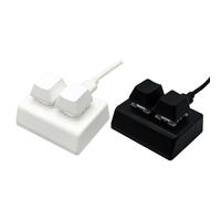 Red axis USB Keyboard - Hotswap Mechanical Keyboard | miniMechanicãl rgb keypad for macros and rhythm games Portable Handed Fully Programmable Keypad USB Wired