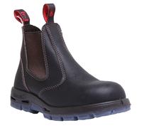 Red Back Usbok Redback Steel Toe Safety Mens Boots In Dark Brown UK 7- 12