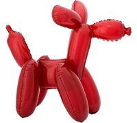 Red Balloon Dog Foil Balloon, 50cm (2 Pack)