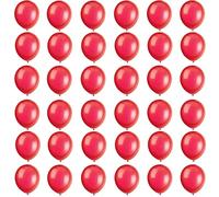 Red Balloons 12 inch,36pcs Mini Matte Red Balloon Thick Natural LatexBalloon Adults Birthday Tiny Balloon Helium Balloons for Adults Graduation,Wedding,Anniversary Birthday Party Decors