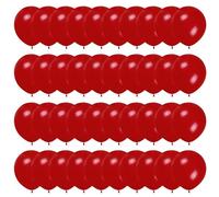 Red Balloons 60PCS 12-Inch Helium Latex Balloon Arch Kit - Matte Finish for Birthday, Wedding, Graduation, Anniversary Party Decorations