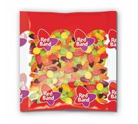 Red Band Candy | Red Band Wine Gum Mix Assorted | Pack of 1 | Red Band Sweets | German Sweets | 211 Oz | 6000 Gr