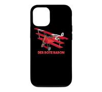 Red Baron Flying Fokker DR1 Triplane WWI Fighter Plane Case for iPhone 12/12 Pro