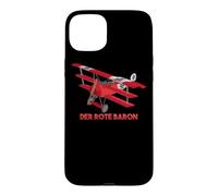 Red Baron Flying Fokker DR1 Triplane WWI Fighter Plane Case for iPhone 15 Plus