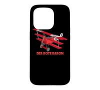 Red Baron Flying Fokker DR1 Triplane WWI Fighter Plane Case for iPhone 15 Pro