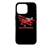 Red Baron Flying Fokker DR1 Triplane WWI Fighter Plane Case for iPhone 16 Pro