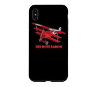 Red Baron Flying Fokker DR1 Triplane WWI Fighter Plane Case for iPhone XS Max