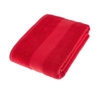 (Red, Bath Sheet) 100% Turkish Cotton 500 GSM