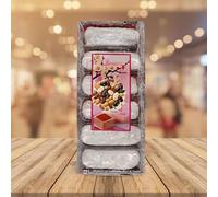 Red Bean Mochi Long-Bar Confection with Sweet Red Bean Paste 180g | Glutinous Rice Powder, Chewy Soft Skin, Red Bean Filling, Elongated Bar Shape, Traditional Sweet