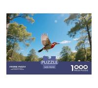 Red-bellied Woodpecker 1000pc Puzzle Relaxing Brain Game For Adults Mindfulness Bird Perfect Giftable Puzzle 70x50cm/1000pcs