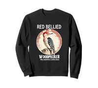Red Bellied Woodpecker Bird Watcher Nature Lover Birding Sweatshirt
