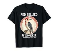 Red Bellied Woodpecker Bird Watcher Nature Lover Birding T-Shirt