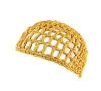 Red Beret Women's Handmade Hair Net Wig Cap Top Net Cap Plain Hair Care Cap Beret Hat Crochet, a, One Size