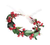 Red Berries Hair Band - Christmas Berry Hair Band | Flower Crown Headband | Flower Garland Headband | Christmas Flower Crowns for Women | Crown Nu