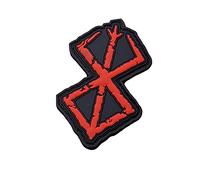 Red Berserk Brand of Sacrifice Anime Manga PVC Patch