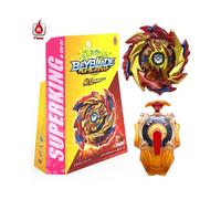 Red Beyblade Burst B174 01 SuperKing Booster Single Beyblade with Spark Launcher