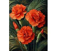 Red Big Flower Jigsaw Puzzles for Adults 5000, 5000 Piece Jigsaw Puzzles, Challenging Puzzle, Classic Educational Jigsaws Games, Fun Family Activities, for Home Wall Decoration Gift DX0YL0-329