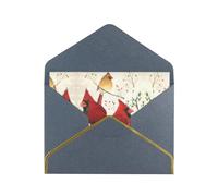 Red Birds Greetings Romantic Card With Envelopes, Send To A Close Friend,Phnom Penh Pearl Paper Greeting Card