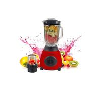 (Red) Bistro Chef 2-in-1 Mixer Blender 850W