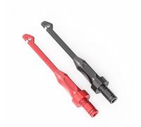 Red/Black Color-Coded 4mm Test Probe with Fast Wire Penetration Design, Nickel-Plated Copper Core and Robust PA Shell for 1000V/10A Electrical Testing