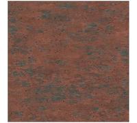 Red Black Distressed Focus Wallpaper - Weathered Concrete Gold Metallic - 10.05m x 53cm Roll - Contemporary Sophisticated Modern - Bedroom Living Room Lounge - Feature Statement Wall - Paste The Wall