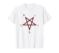 Red Black Evil Devilish Leviathan Symbol Value Graphic T-Shirt